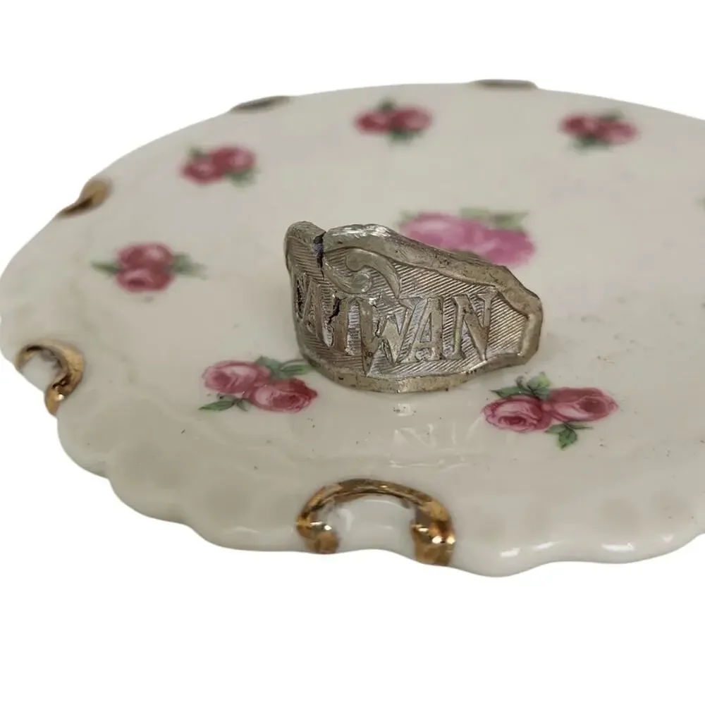 Taiwan Vintage Souvenir Spoon Ring Collectible